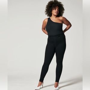 SPANX Ankle Skinny Jeans - Clean Black